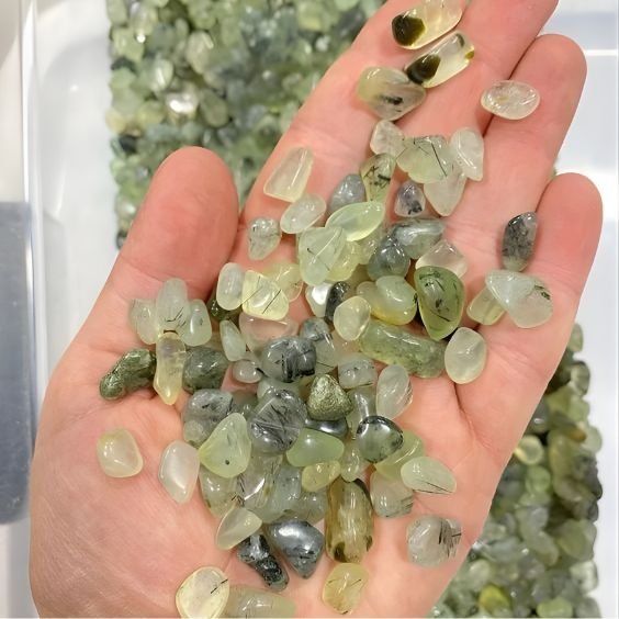 Prehnite Chips Stone